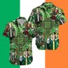 Happy Saint Patricks Day Cross Hawaiian Shirt