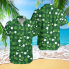 Happy St Patricks Day Shamrock Tartan Aloha Hawaiian Shirt