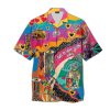 Hippie Love Colorful Hawaiian Shirt