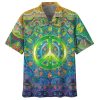 Hippie Pattern Hawaiian Shirt Beachwear For Men Gifts For Young Adults