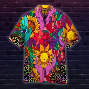 Hippie Style Hawaiian Shirt