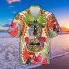 Hispanic Guitar Hippie Hawaiian Shirt Beachwear For Men Gifts For Young Adults