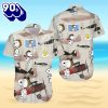 Hot Plane And Snoopy Vintage Hawaiian Shirt