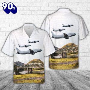 Hungarian Air Force 605 Airbus0 Trendy Hawaiian Shirt