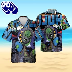 Incredible Hulk Future Imperfect Marvel comics cover by George Perez Hawaiian Shirt