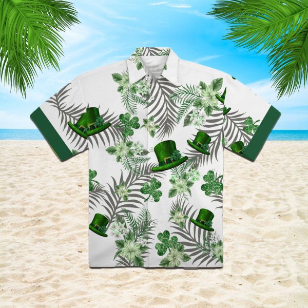 Irish Saint Patrick Day Aloha Hawaiian Shirt