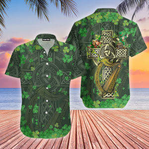 Irish Saint Patricks Day Aloha Hawaiian Shirts1