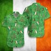 Irish Saint Patricks Day With The Celtic Cross And The Triquetra Hawaiian Shirt