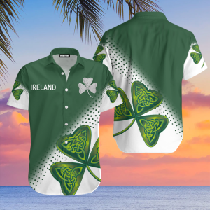 Irish St Patricks Day Aloha Hawaiian Shirt