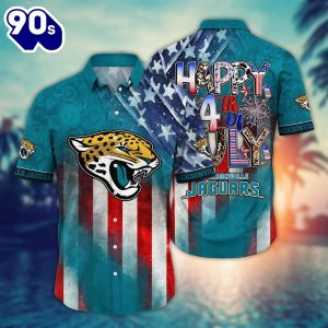 Jacksonville Jaguars NFL Happy 4th Of July Hawaiian Shirt