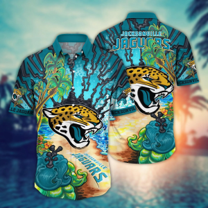 Jacksonville Jaguars NFL Hawaiian Shirt Picnicstime Aloha Shirt