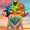 LGBT Pride Love Heart Style Hawaiian Shirt