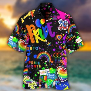 LGBT Pride Mix Color Hawaiian Shirt