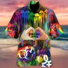 LGBT Skull Pride Style Hawaiian Shirt