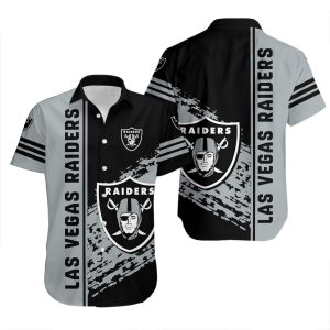 Las Vegas Raiders Hawaiian Shirt Quarter Style NFL