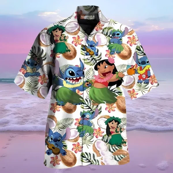 Lilo And Stitch Hawaiian Shirt