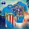 Los Angeles Chargers NFL Happy 4th Of July Hawaiian Shirt