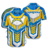 Los Angeles Chargers Shield NFL Hawaiian Shirt