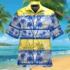 Los Angeles Rams Short Sleeve Button Up Tropical Hawaiian Shirt VER08