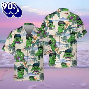 Marvel Hulk Hawaiian Shirt Captain America Hawaiian Shirt