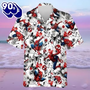 Marvel Spider Man Men And Women Hawaiian Shirt Summer Gift