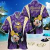 Minnesota Vikings Logo Mickey Mouse Disney NFL Hawaiian Shirt