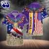 Minnesota Vikings NFL Eagle Flaq 4th Of July Hawaiian Shirt