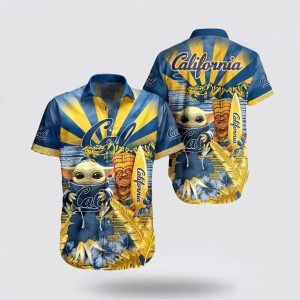 NCAA California Golden Bears Baby Yoda Hawaiian Shirt