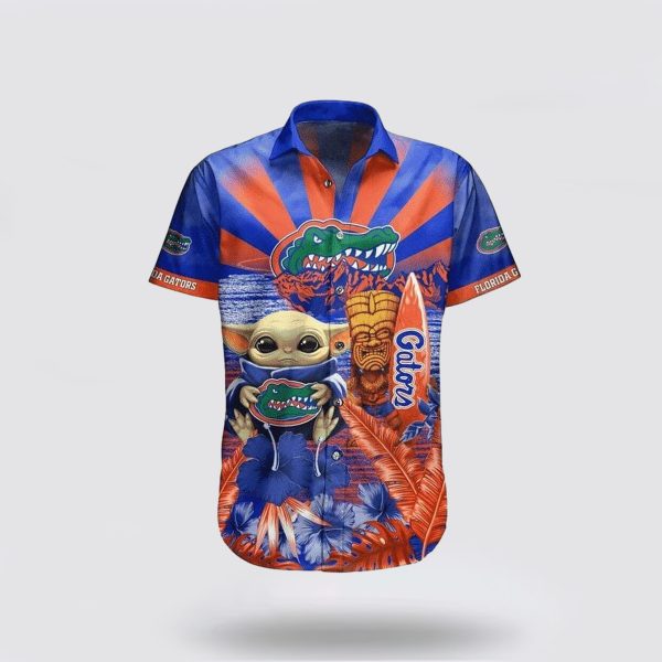 NCAA Florida Gators Baby Yoda Hawaiian Shirt