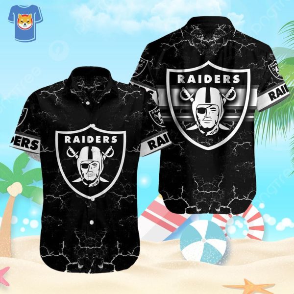 NFL Las Vegas Raiders Hawaiian Shirt Gift For Football Fans