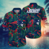 New England Patriots NFL Hawaiian Shirt Summertime Aloha Shirt