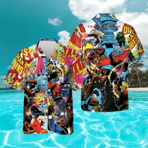 New Teen Titans Batman Outsiders Hawaiian Shirt