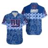 New York Giants Flower And Logo Hawaii Shirt And Shorts Summer Collect