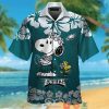 Nfl Philadelphia Eagles Snoopy Version Trendy Hawaiian Shirt Aloha Shirt