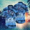 Nfl Tennessee Titans Blue Trendy Hawaiian Shirt Aloha Shirt