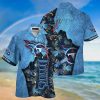 Nfl Tennessee Titans Flowers Navy Blue Trendy Hawaiian Shirt V2 Aloha Shirt