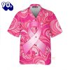 October Breast Cancer Awareness Pink Aloha Hawaiian Shirts For Men and Women Kids