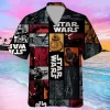 Pattern Stra Wars 3D Print Hawaiian Shirt