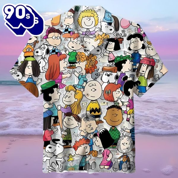 Peanuts Character Snoopy Cartoons Summer Hawaiian Shirt