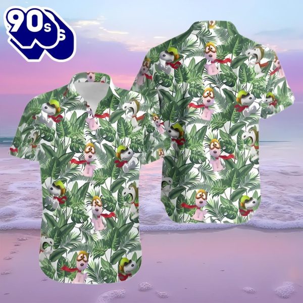 Peanuts Snoopy Cartoons 3d Hawaiian Shirt