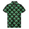 Pixel Clover St Patricks Day Hawaiian Shirt