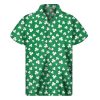 Polka Dot Irish St Patricks Day Hawaiian Shirt