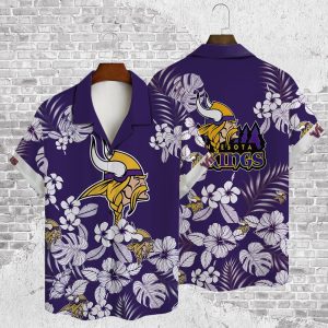 Premium Finish Hawaiian Shirt Minnesota Vikings