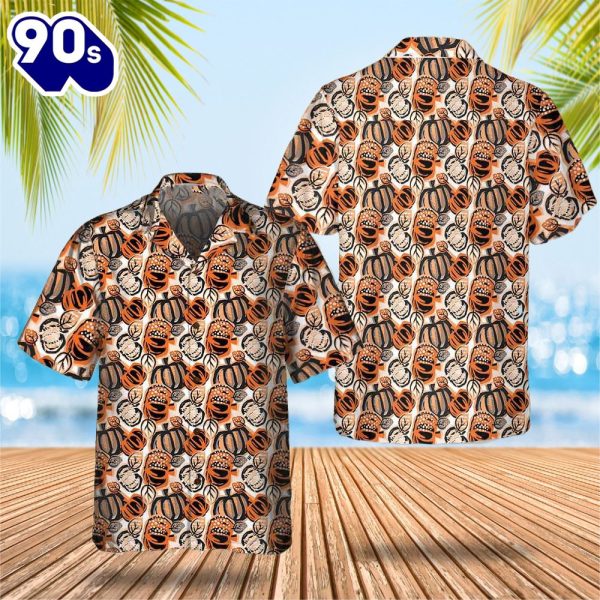 Pumpkin Thanksgiving Hawaiian Shirt Happy Thanksgiving Gifts For Boyfriend