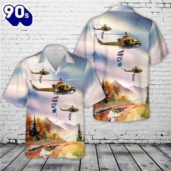 Royal Netherlands Air Force 303 Sqn Agusta Bell Ab412Sp R 01 Trendy Hawaiian Shirt