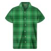 Saint Patricks Day Tartan Hawaiian Shirt