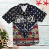 Siberian Husky Flag Bus Hippie Hawaiian Shirt Beachwear For Men Gifts For Young Adults