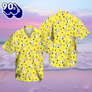 Snoopy And Woodstock Cartoon Peauts Hawaiian Shirt