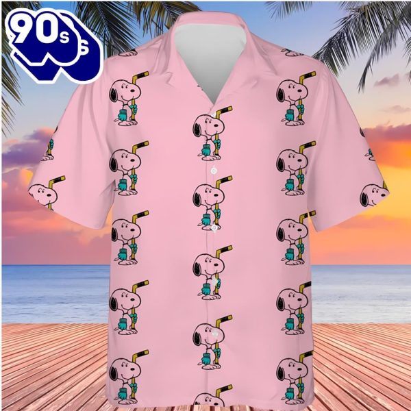 Snoopy Ice Hockey Hawaiians Shirt