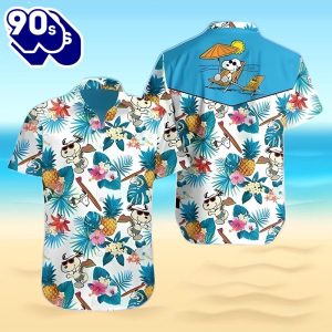 Snoopy Movie Summer Tropical Hawaiian Shirt